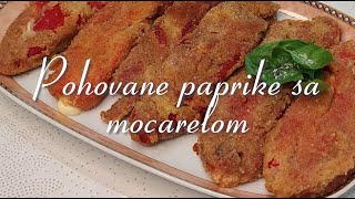 Pohovane paprike sa mocarelom