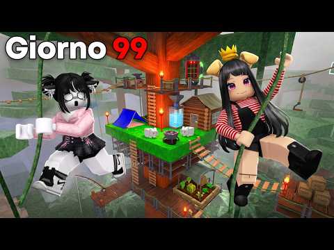 ho COSTRUITO una BASE sull’ALBERO nella GIUNGLA su 99 NOTTI nella FORESTA!