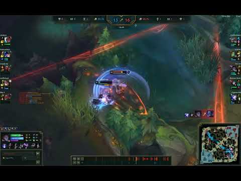 SYLAS ACROSS MAP PENTAKILL USING SHEN ULT