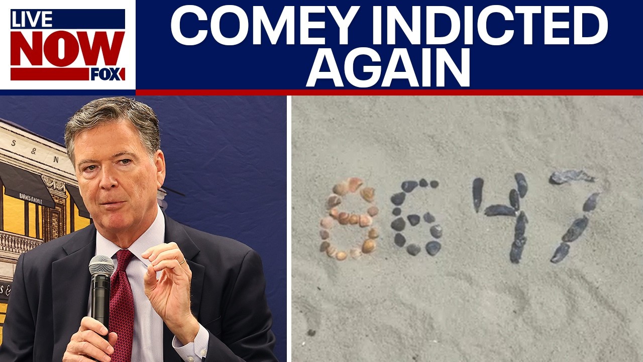 DOJ indicts former FBI Director Comey for 2nd time