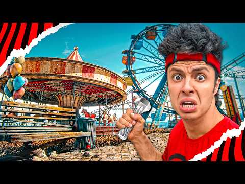 ABRI UM PARQUE DE DIVERSÃO POR 24 HORAS! *Extremo