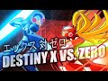 Mega Man X ロックマンX Destiny X Vs Zero エックス 対 ゼロ Ver 3 NITRO Remix