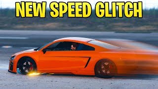 GTA Online: NEW Speed Glitch - How To Have the FASTEST Car Possible (Faster than Jets)