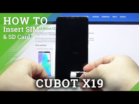 How to Install SIM Card in CUBOT X19 – Insert Nano SIM & Micro SD