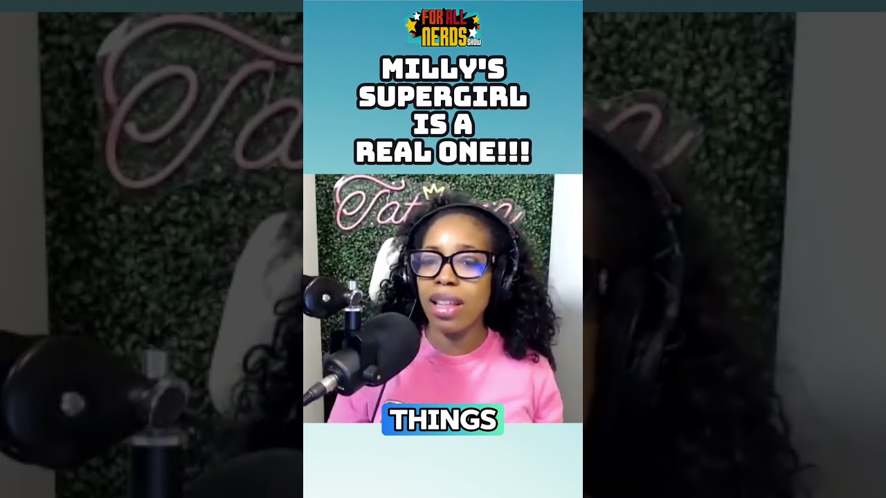 Milly's Supergirl is a real one!!! Full NO SPOILER review out now!! #supergirl #dcstudios