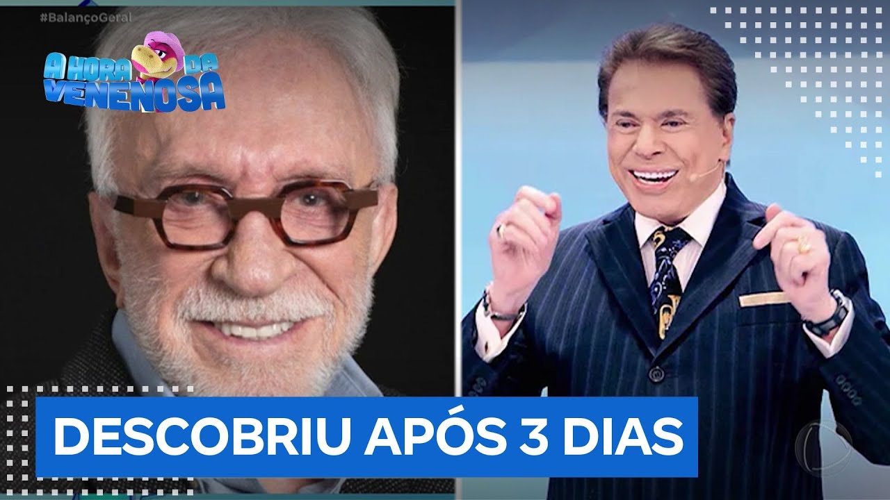 Moacyr Franco descobre a morte de Silvio Santos depois de três dias