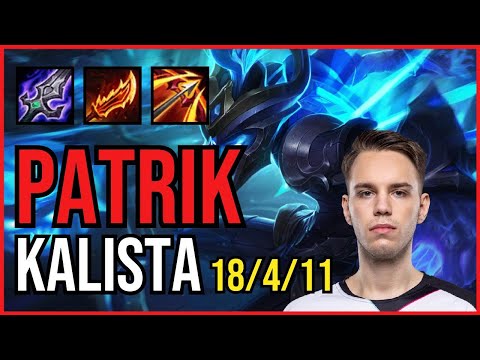 PATRIK - KALISTA vs DRAVEN ADC - EUW Master - Patch 11.3