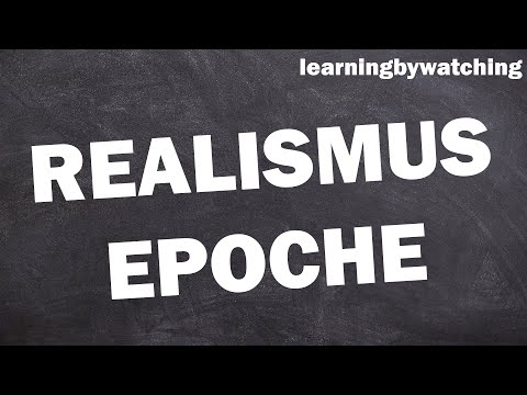 Realismus Epoche einfach erklärt!