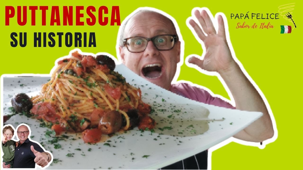 🇮🇹 Pasta PUTTANESCA y su Historia