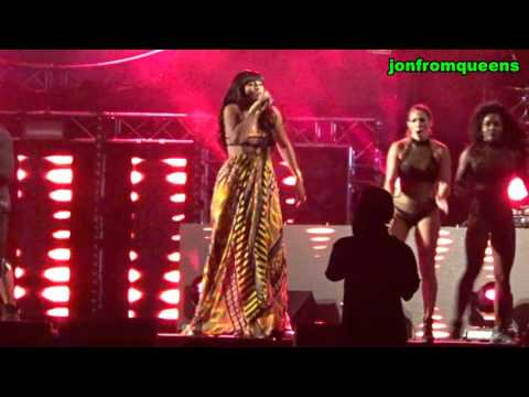 Angela Hunte performs at Machel Monday 2016