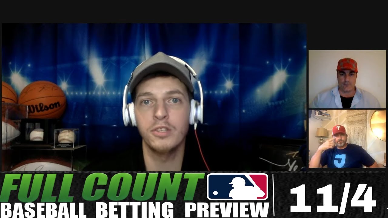 MLB World Series Predictions | Phillies vs Astros Game 6 | Full Count | MLB Betting Show for 11/4