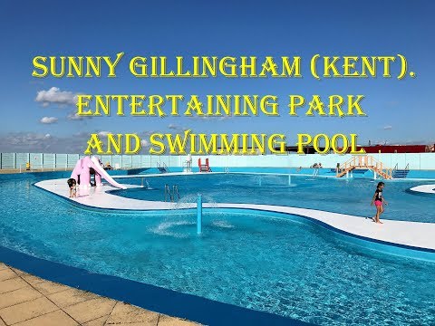 KSENIA UK. Gillingham. Swimming pool and Entertaining Park. В ГОСТЯХ У БРАТА, КЕНТ