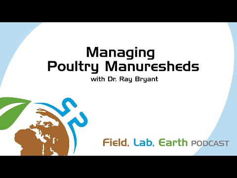 Managing Poultry Manuresheds with Dr. Ray Bryant | Field, Lab, Earth podcast #82