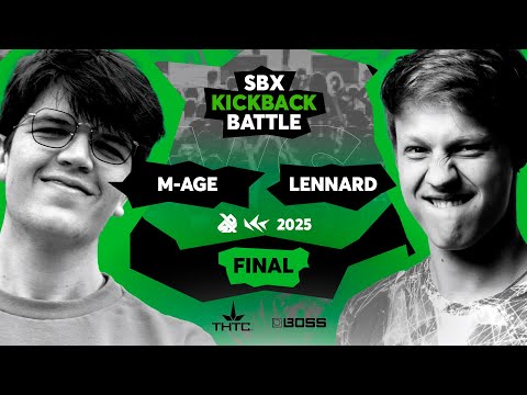 M-Age 🇨🇿 vs Lennard 🇩🇪 | FULL BATTLE | Grand Final | SBX KBB25: BOSS Loopstation Edition