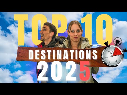 TOP 10 PAYS & DESTINATIONS DE VOYAGE A VISITER EN 2025 !!! (avant que ça soit trop tard..)