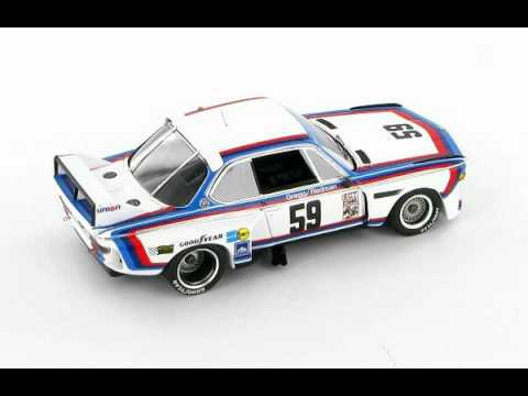 BMW 3.5 CSL 1st Daytona 24hr 1976 1:43 Scale Model Car
