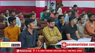 Direct From Classroom: SSC CGL 2022 English Class at Paramount Coaching Jaipur by Agresh Sharma Sir