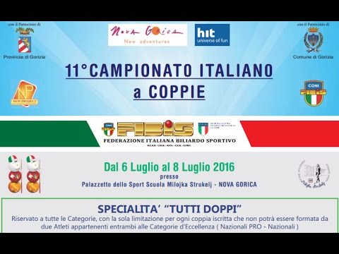 Nascimbene&Biondi vs Barbini&Tagliapietra - Camp.Italiano Biliardo a Coppie 2016