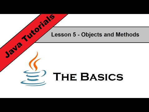 Java Basics Lesson 5 Objects And Methods