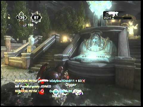 GEARS OF WAR 3 KING OF THE HILL GAMEPLAY-ESCALATION