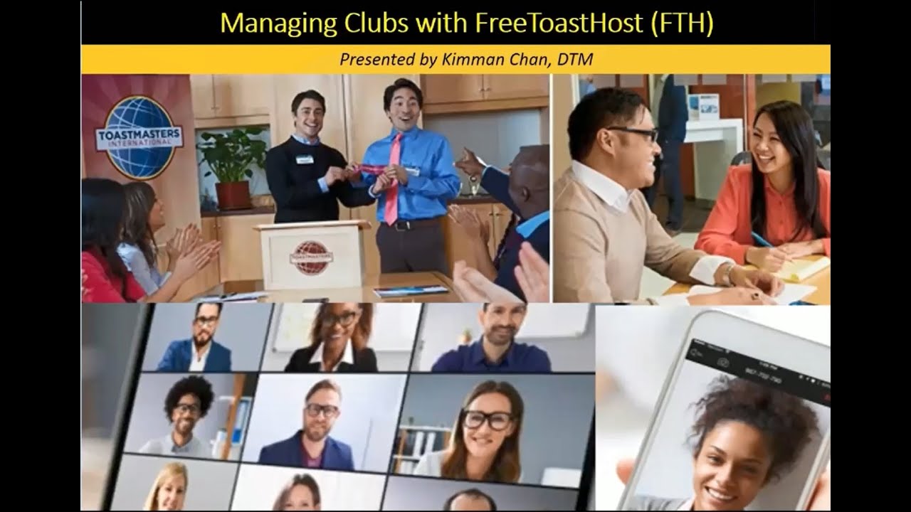 Manage Your Club With FreeToastHost