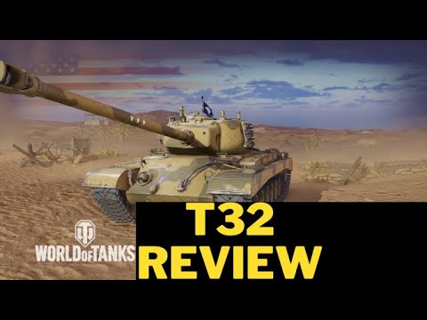 going over the T32 review [wot console]