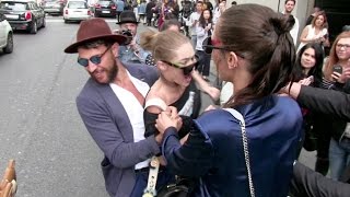 OFFICIAL VIDEO - FULL - Gigi Hadid gets attacked in Milan by a prankster and FURIOUSLY fights back