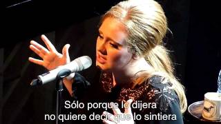 Adele - Rumour has it [Subtitulado al Español]