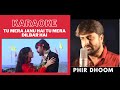 TU MERA JANU HAI TU MERA DILBAR HAI HERO MOVIE KARAOKE WITH SCROLLING LYRICS
