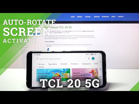 How to Turn Off Auto Rotate Screen on TCL 20 5G – Disable Auto Rotation