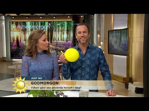 Programledaren: "Jag låter som Kalla Anka" - Nyhetsmorgon (TV4)