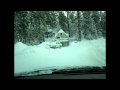 Lake arrowhead California snow driving part 1 