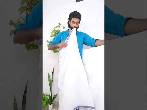 Double Mundu Hack👊🏻 #Shorts #Trending #Lifestyle #Malayalam #AswinC #Short #Hack #Viral #Beautytips