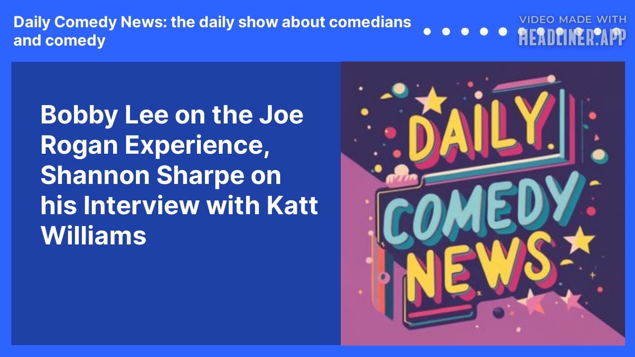 Bobby Lee on the Joe Rogan Experience, Shannon Sharpe on his  Interview with Katt Williams