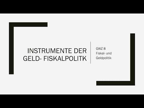 GWZ 8 Präsentation Fiskal  und Geldpolitik