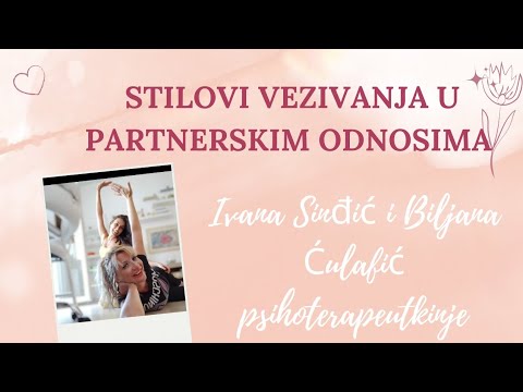 STILOVI VEZIVANJA U PARTNERSKIM ODNOSIMA-Ivana Sinđić i Biljana Ćulafić