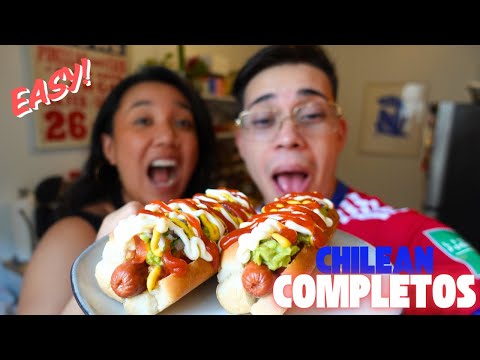 How To Make Chilean Completos (WITH A REAL CHILEAN!) | Ultimate Chilean Hot Dog Recipe