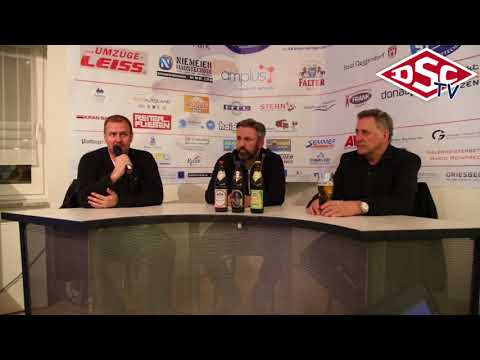 Pressekonferenz Deggendorfer SC - Herner EV 3. Spiel 13.03.2018