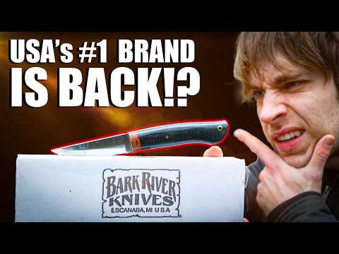 America's Best knife Company is Back!? Bark River Forest Scandi Magna-Cut