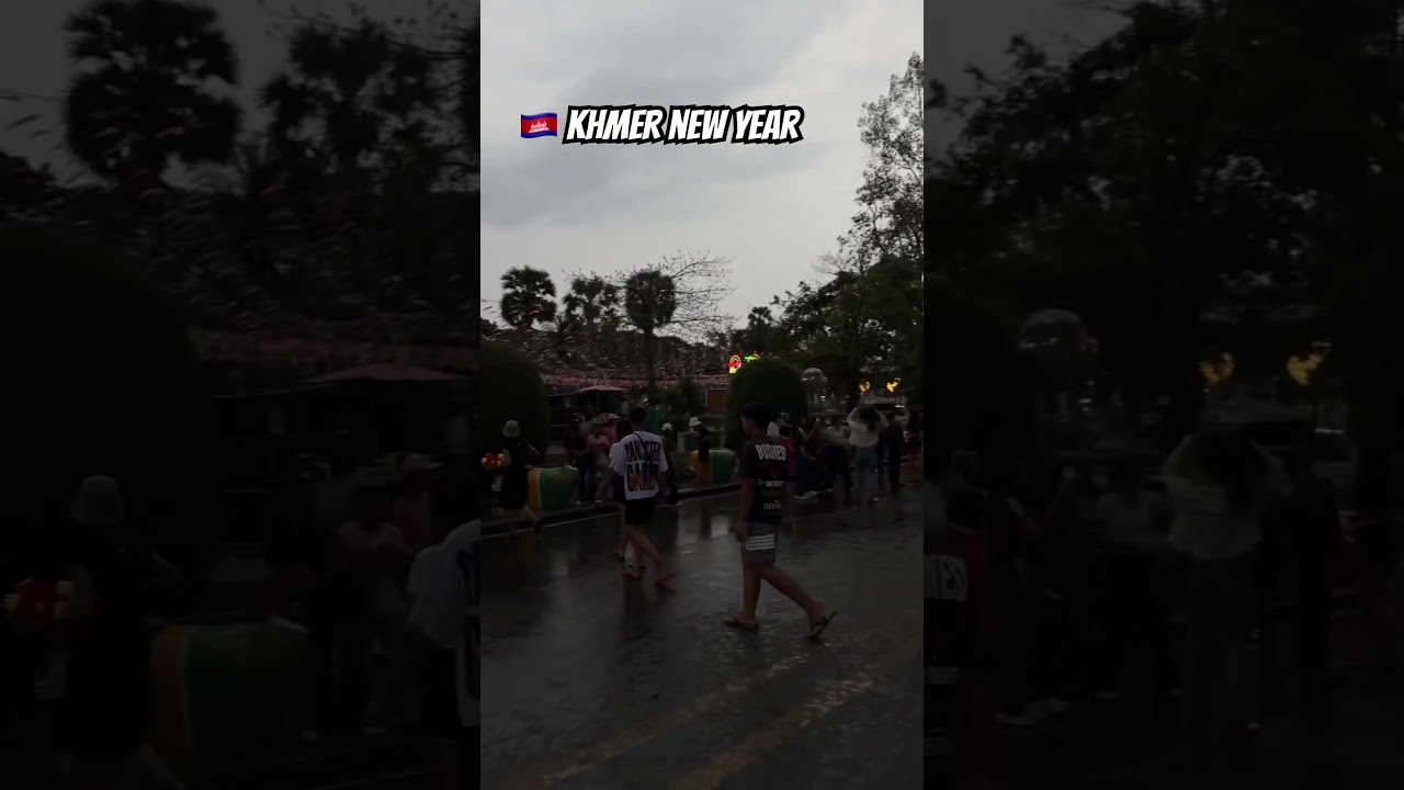 🇰🇭 Khmer New Year in Siem Reap #songkran2025 #sangkran #khmernewyear #siemreap #cambodia