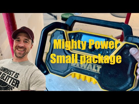 My Favorite work radio DeWalt 20v / 12v job site radio review