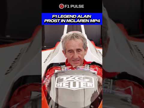 F1 Legend Alain Prost BACK In McLaren MP4/2B At Goodwood!