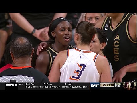 Jackie Young Picked A Fight With Taurasi Then DT Scored 14pts In The 4th To Reach 2021 WNBA Finals!