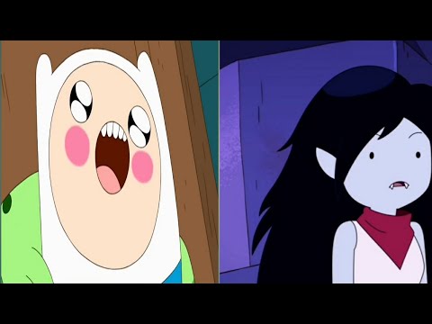 Finn and Marceline have seen each other naked...