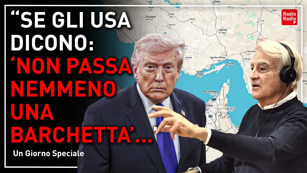 "IRAN? OCCHIO ALLO STRETTO DI HORMUZ: È L'ARMA USA CONTRO LA CINA" | Con Antonio Maria Rinaldi