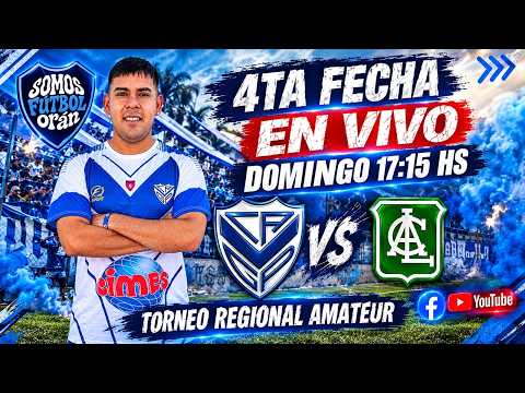 CLUB GENERAL PIZARRO VS C.A. LIBERTAD , 4TA FECHA TORNEO REGIONAL AMATEUR
