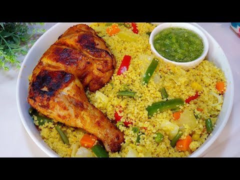 Coucous Gras Et Cuisses de Poulet || Recette Facile