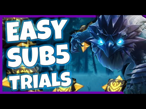 Dauntless Koshai trials - EASIEST sub 5 build and guide
