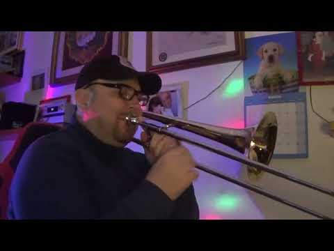 Trombone'''''Bisulli Mirko Rimini 75'''''esercizi con Backingtrack'''Venerdi 1 Marzo 2024'''