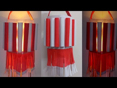 Akash Kandil Making at Home | Diwali Decoration Ideas | Latest Lantern 2024